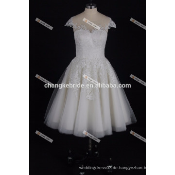 Fabrikweinlese-Hochzeitskleid neues Modell Spitze 50s Ballkleid-Brautkleid